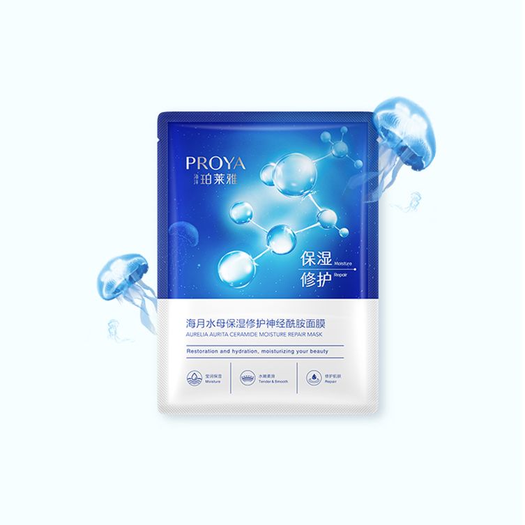 尊龙z6·(中国区)有限公司新版官网海月水母保湿修护神经酰胺面膜